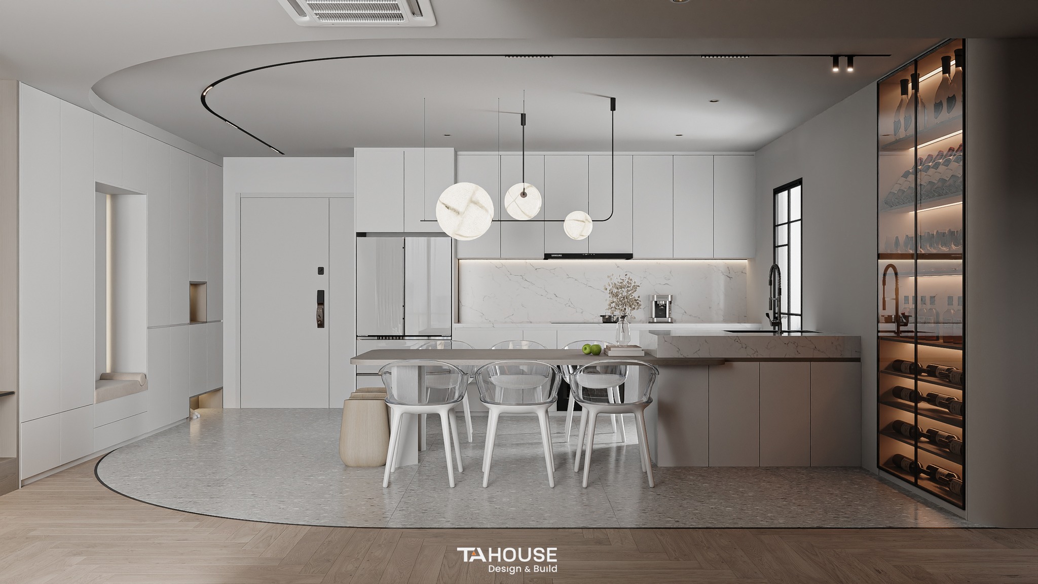 Thiết kế nội thất chung cư 2 phòng ngủ: Kiến tạo tổ ấm hoàn hảo cùng TA HOUSE