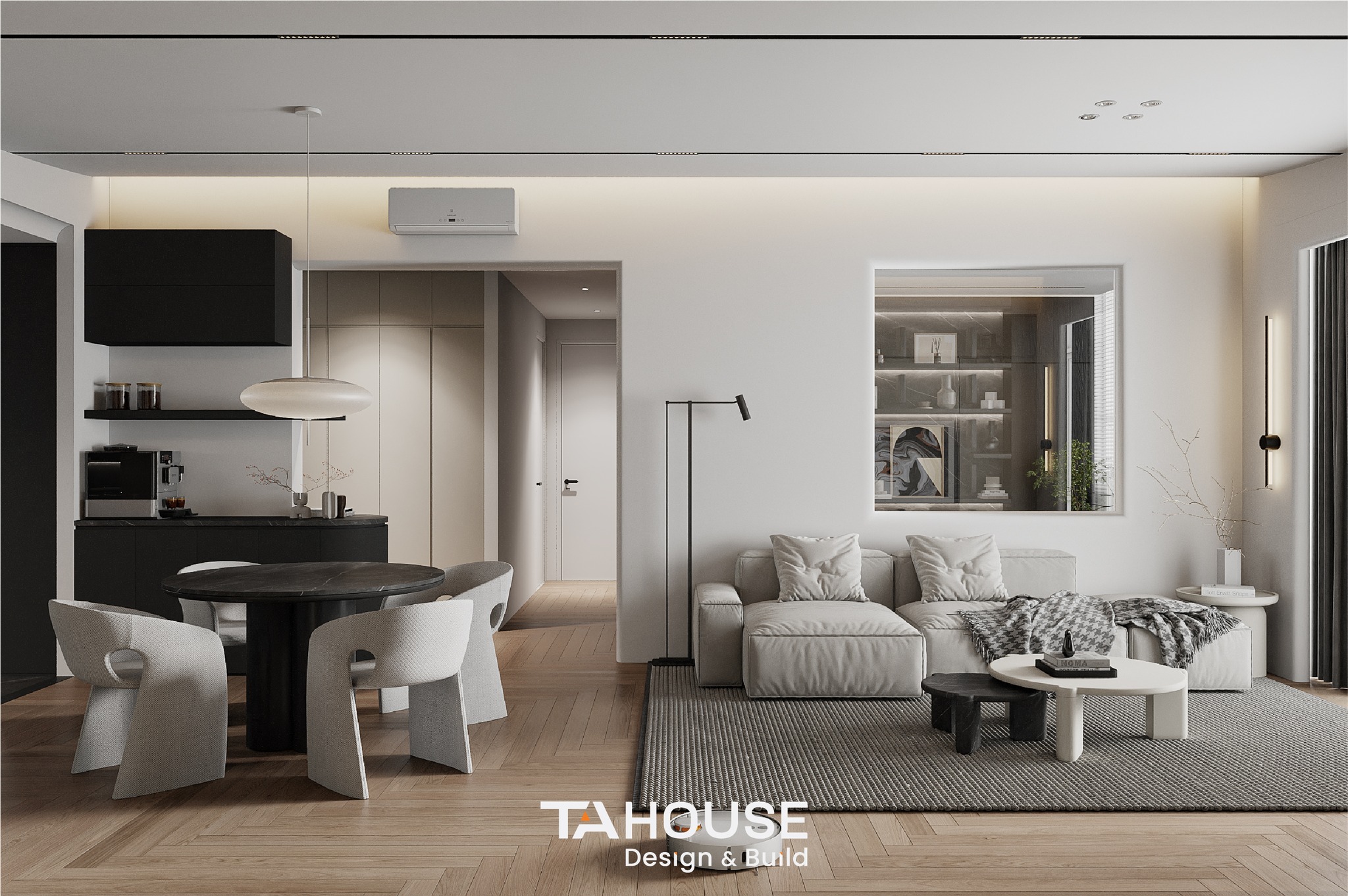 Thiết kế nội thất phòng khách