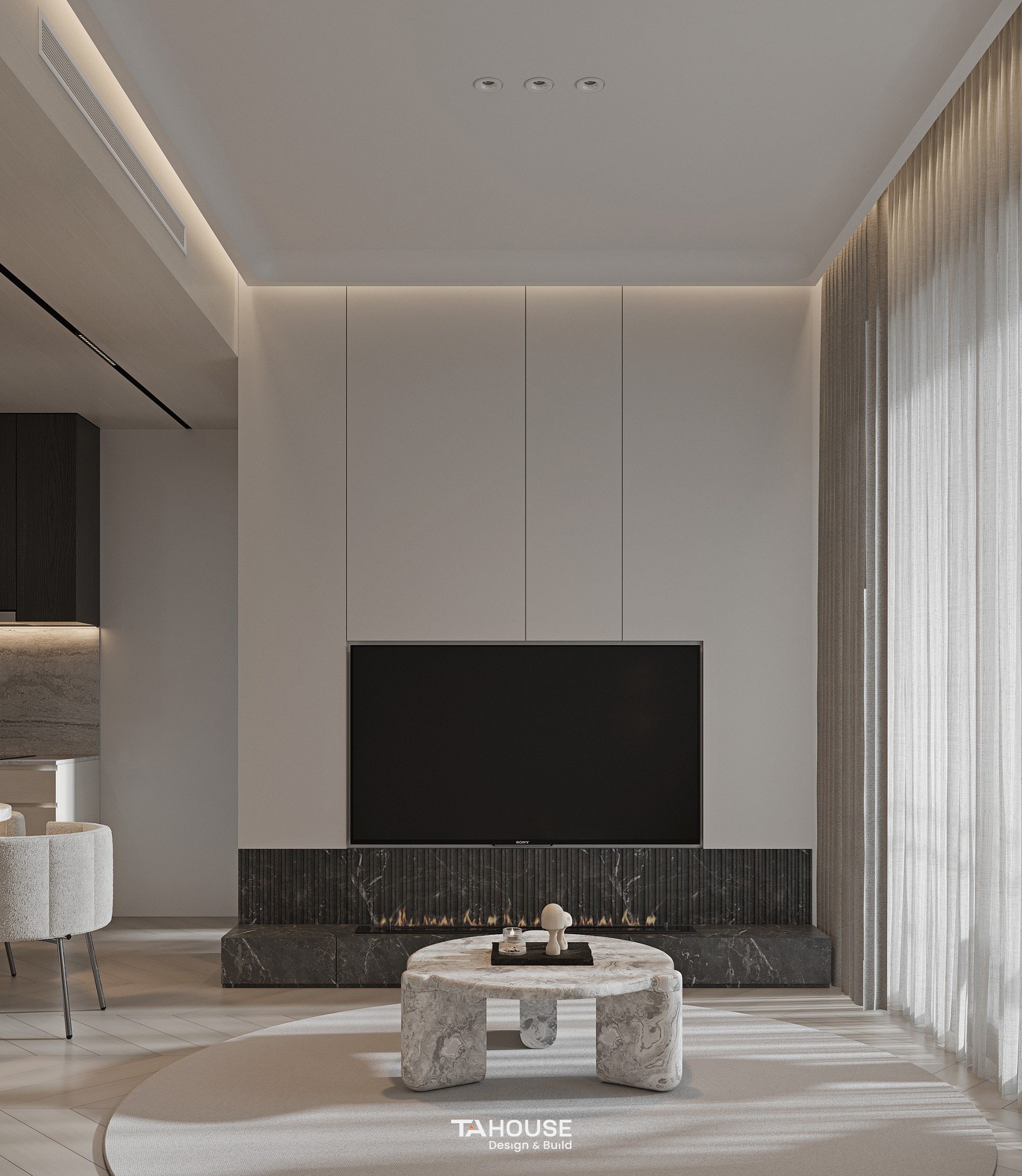 Phong cách nội thất minimalist, hiện đại, sang trọng