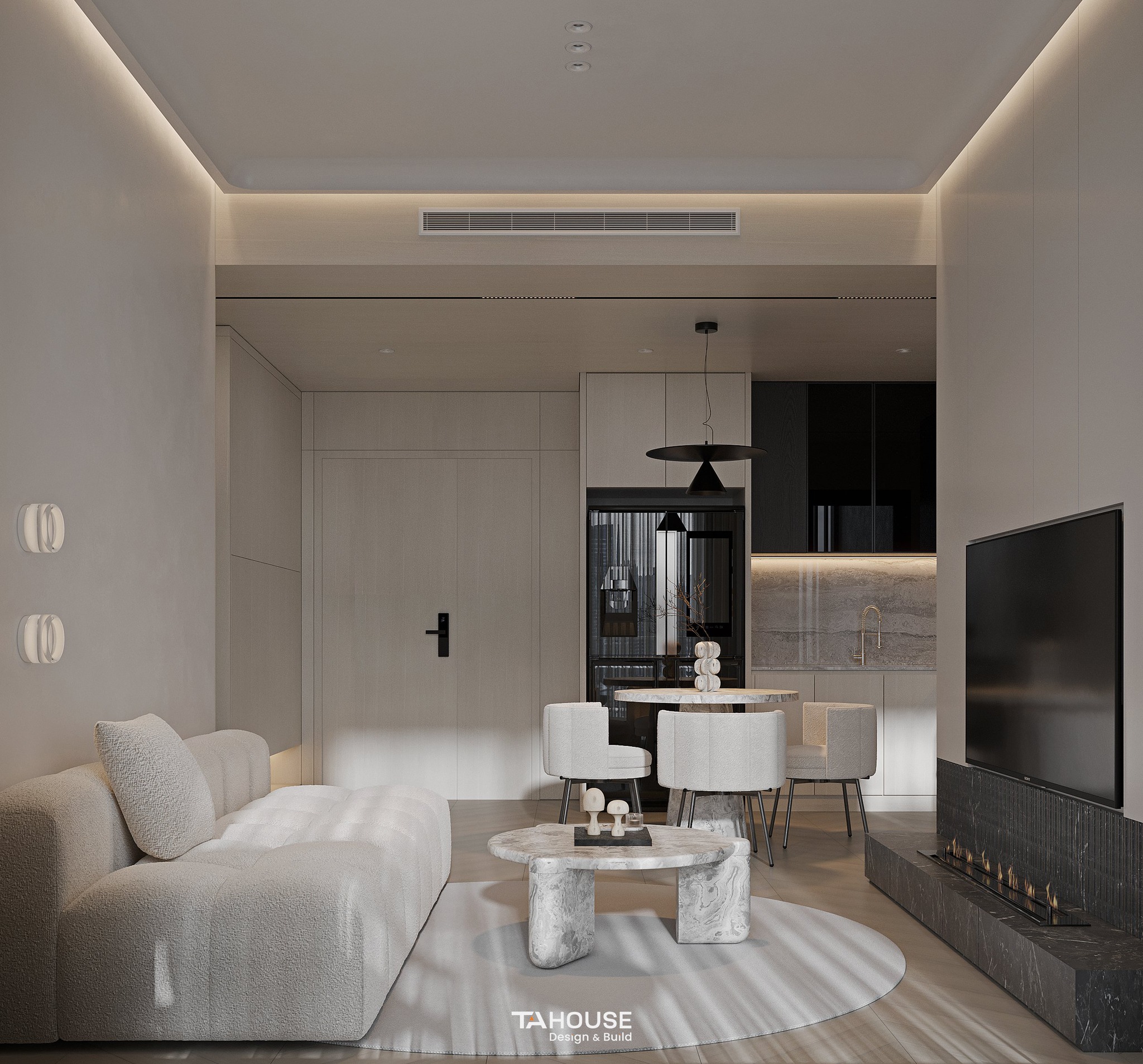 Phong cách nội thất minimalist, hiện đại, sang trọng