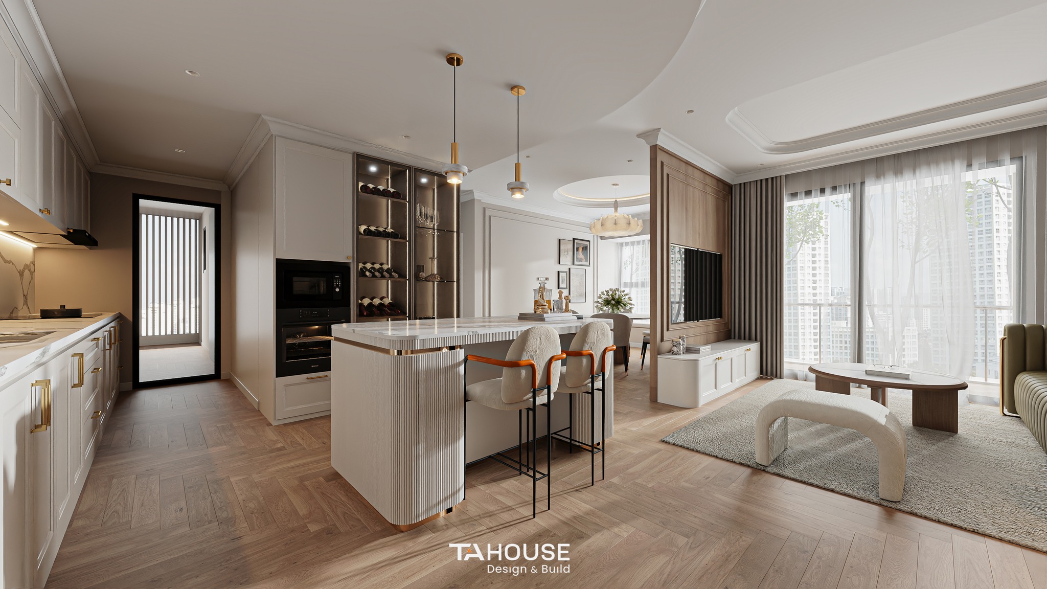 Thiết kế nội thất phòng khách