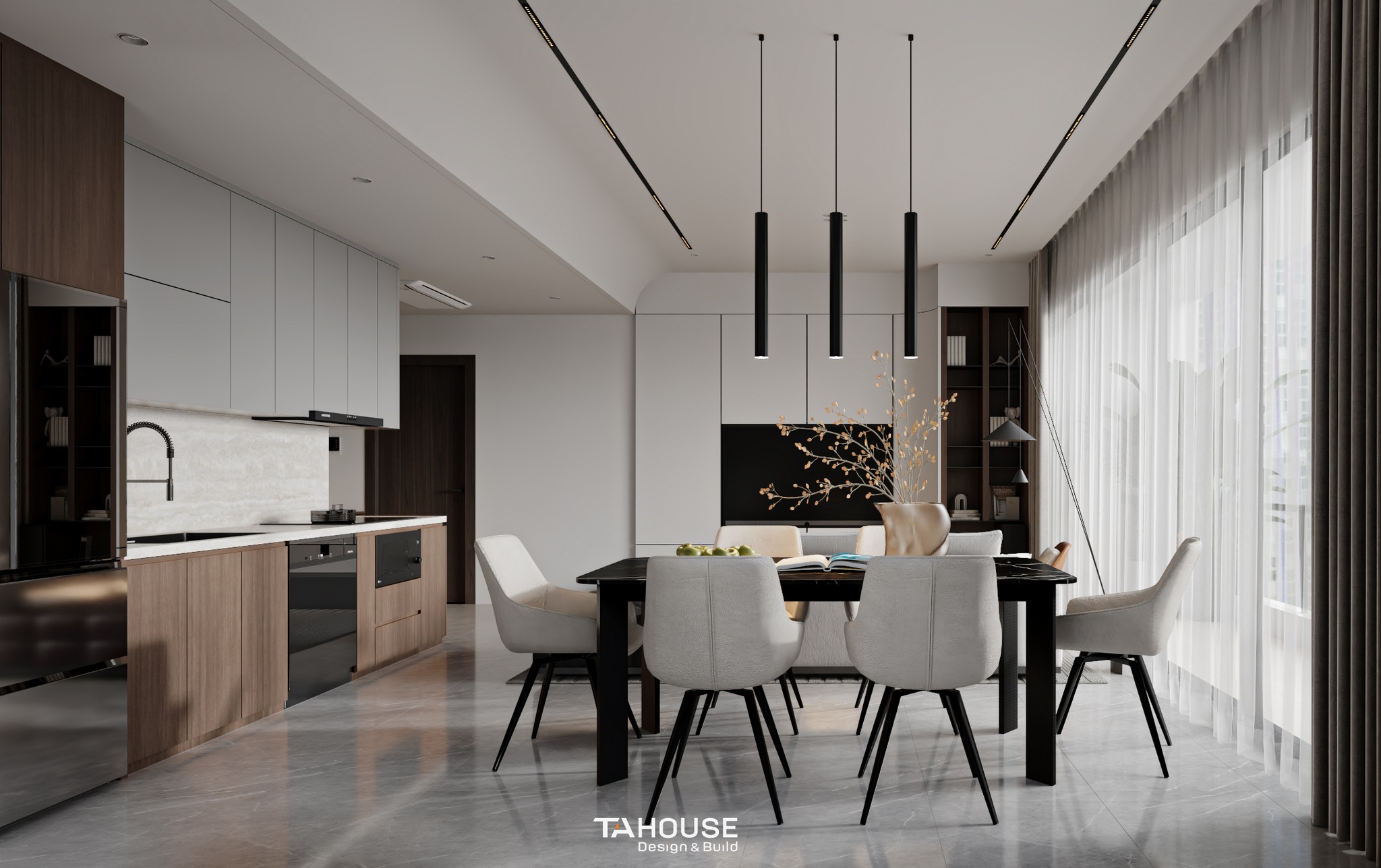 thiết kế nội thất cao cấp, đẳng cấp, xa hoa
