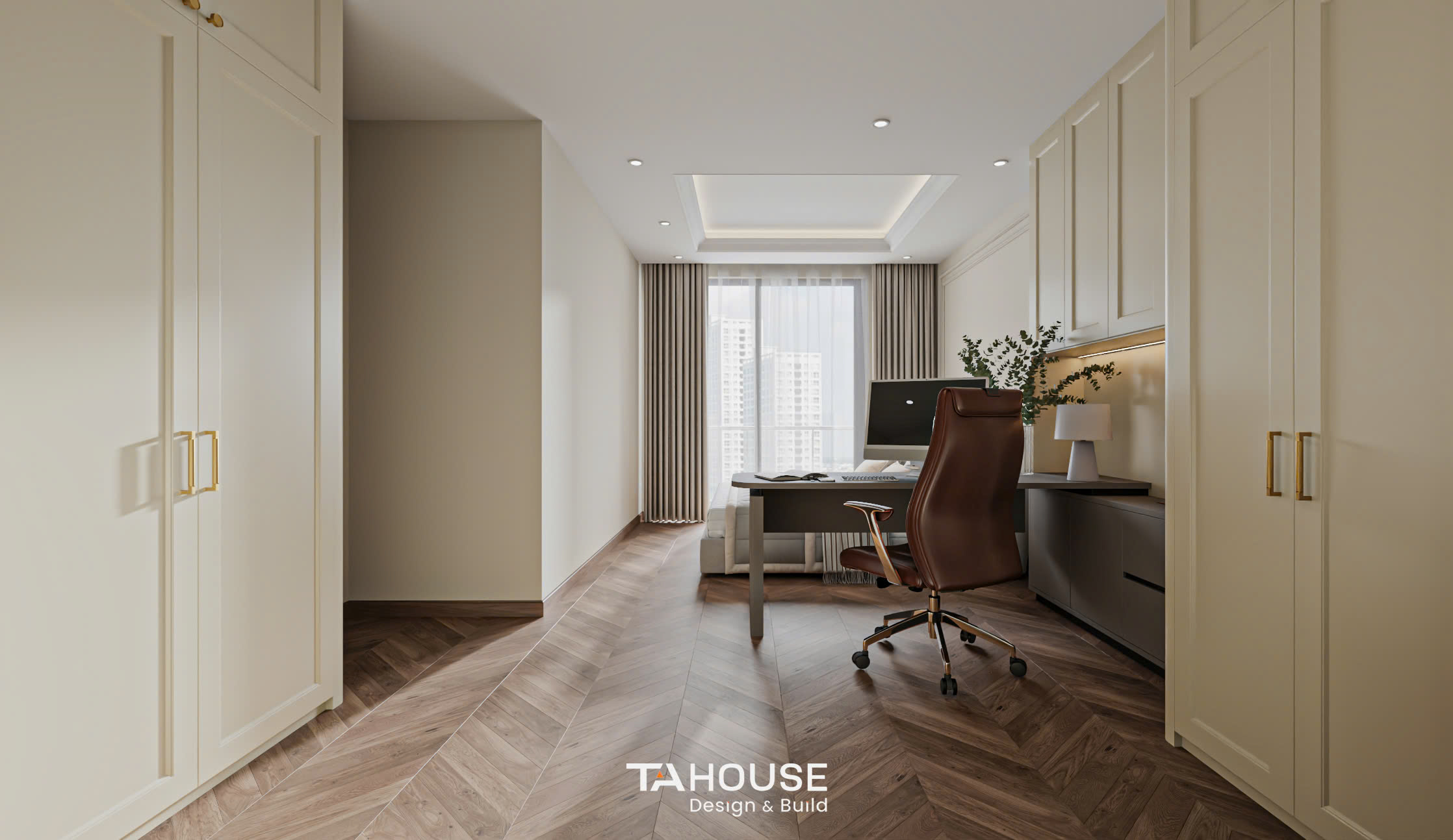 thiết kế nội thất chung cư 3 phòng ngủ