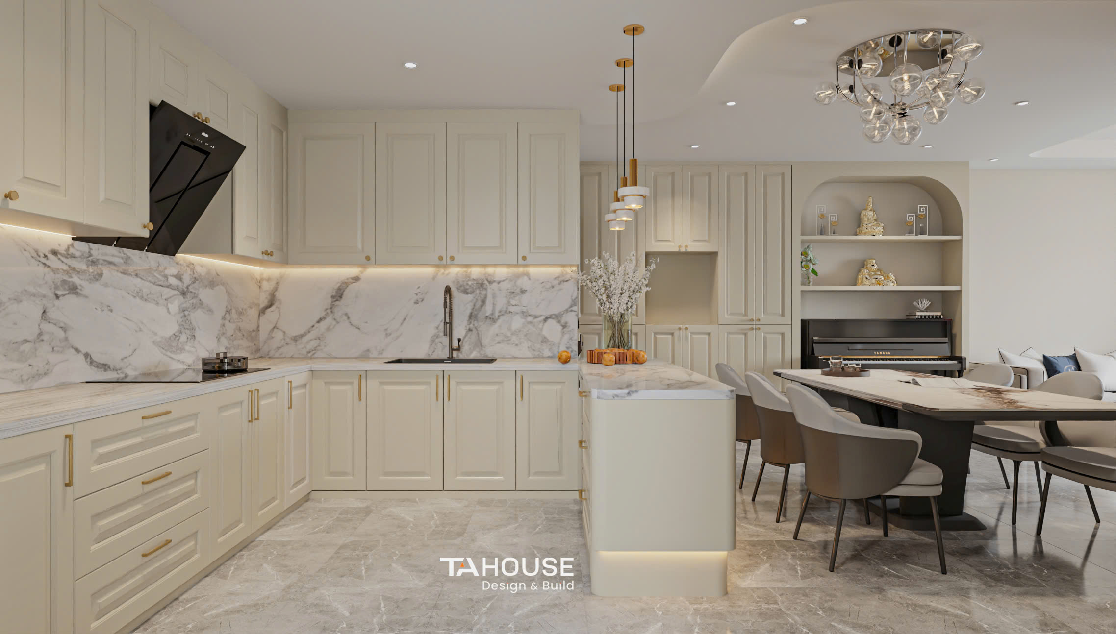 thiết kế nội thất chung cư 3 phòng ngủ