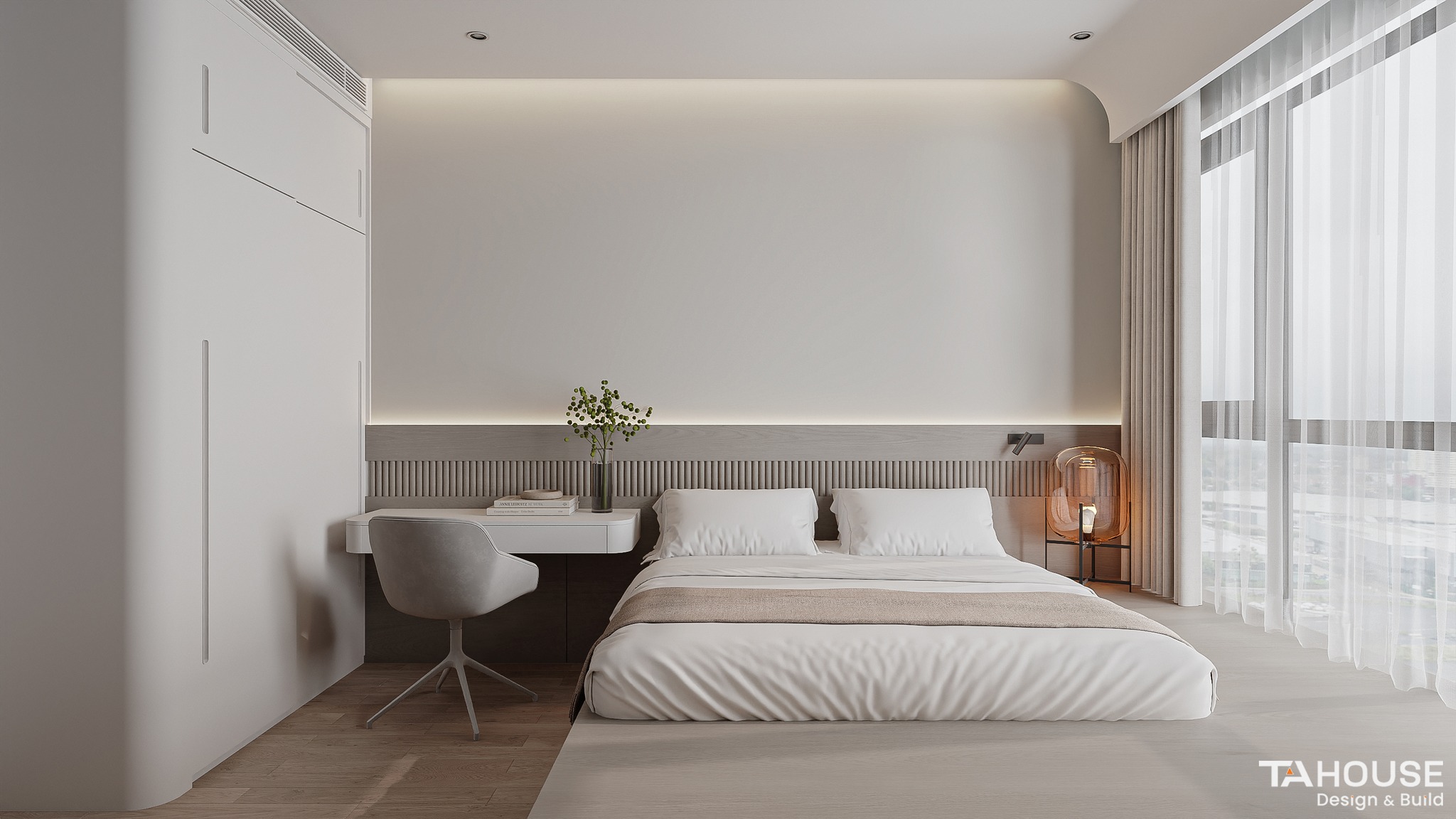 Thiết kế nội thất căn hộ 2 phòng ngủ The Grande, Midtown - TA HOUSE