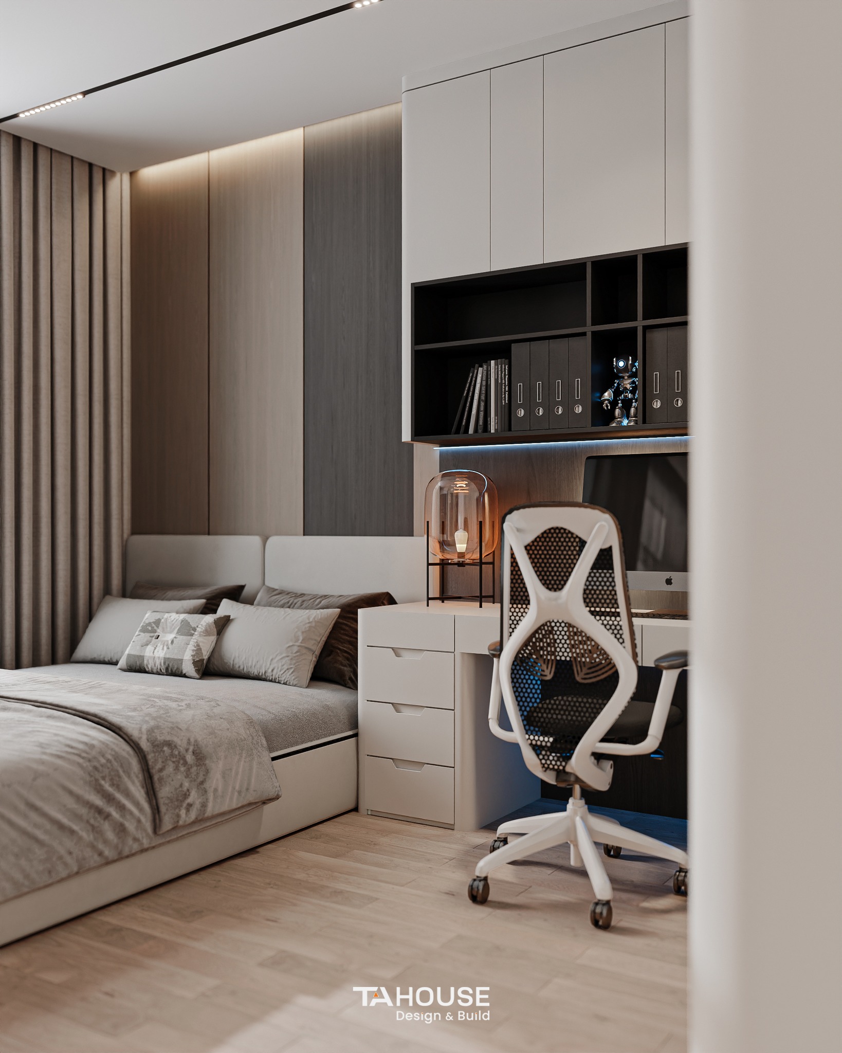 Thiết kế nội thất nhà phố Phú Mỹ Hưng