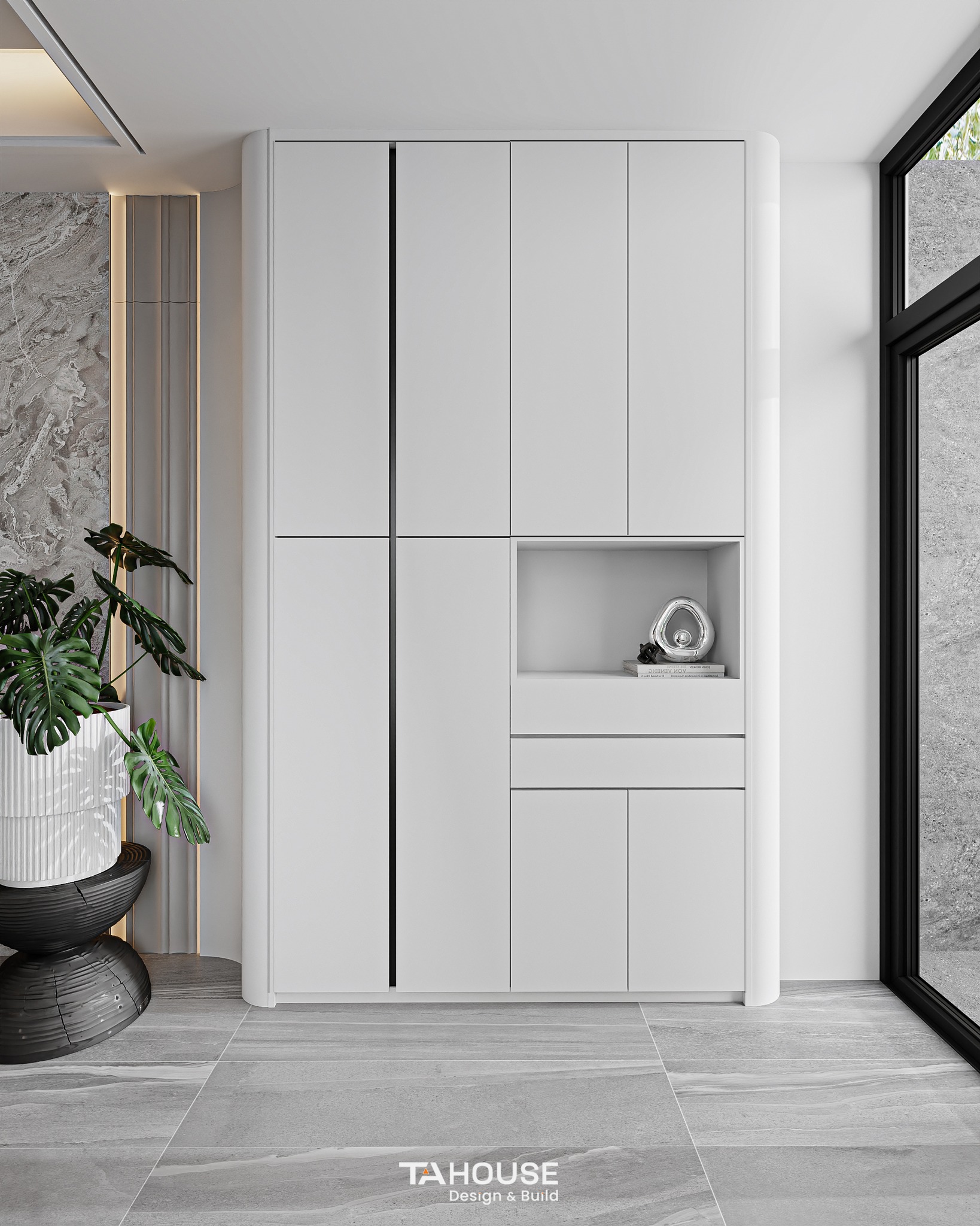 Thiết kế nội thất nhà phố Phú Mỹ Hưng