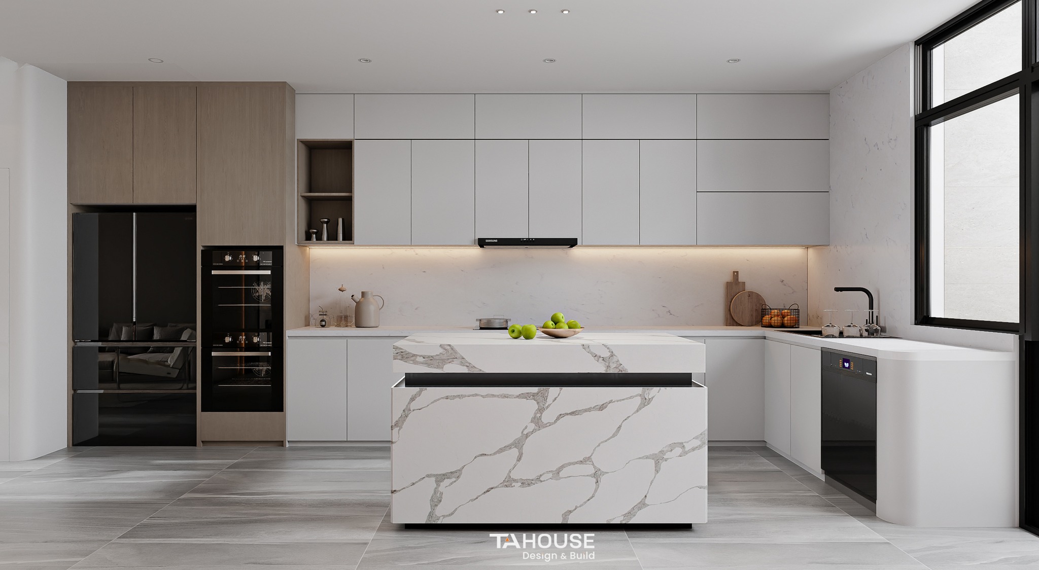 Thiết kế nội thất nhà phố Phú Mỹ Hưng
