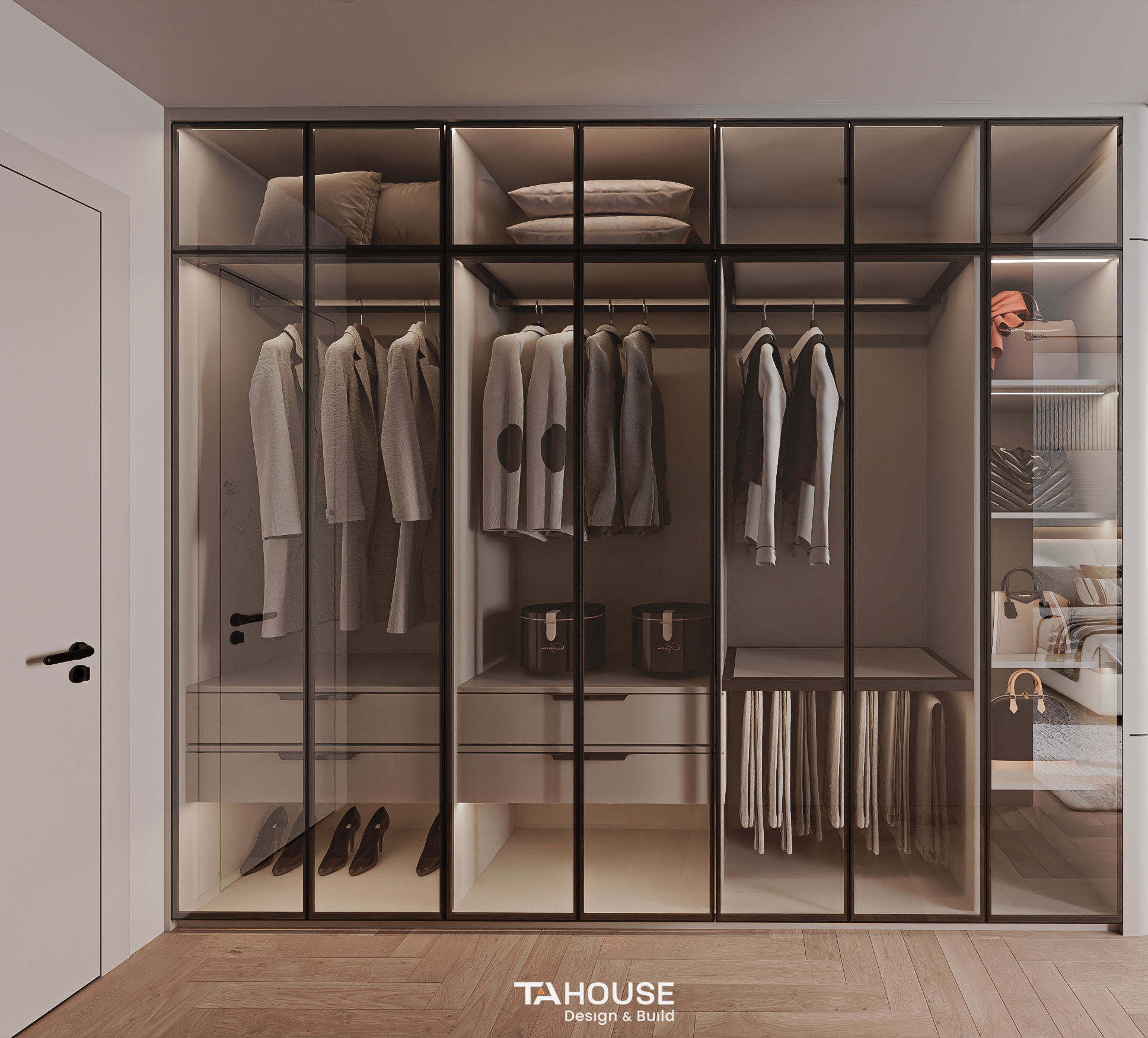 Thiết kế nội thất nhà phố Phú Mỹ Hưng
