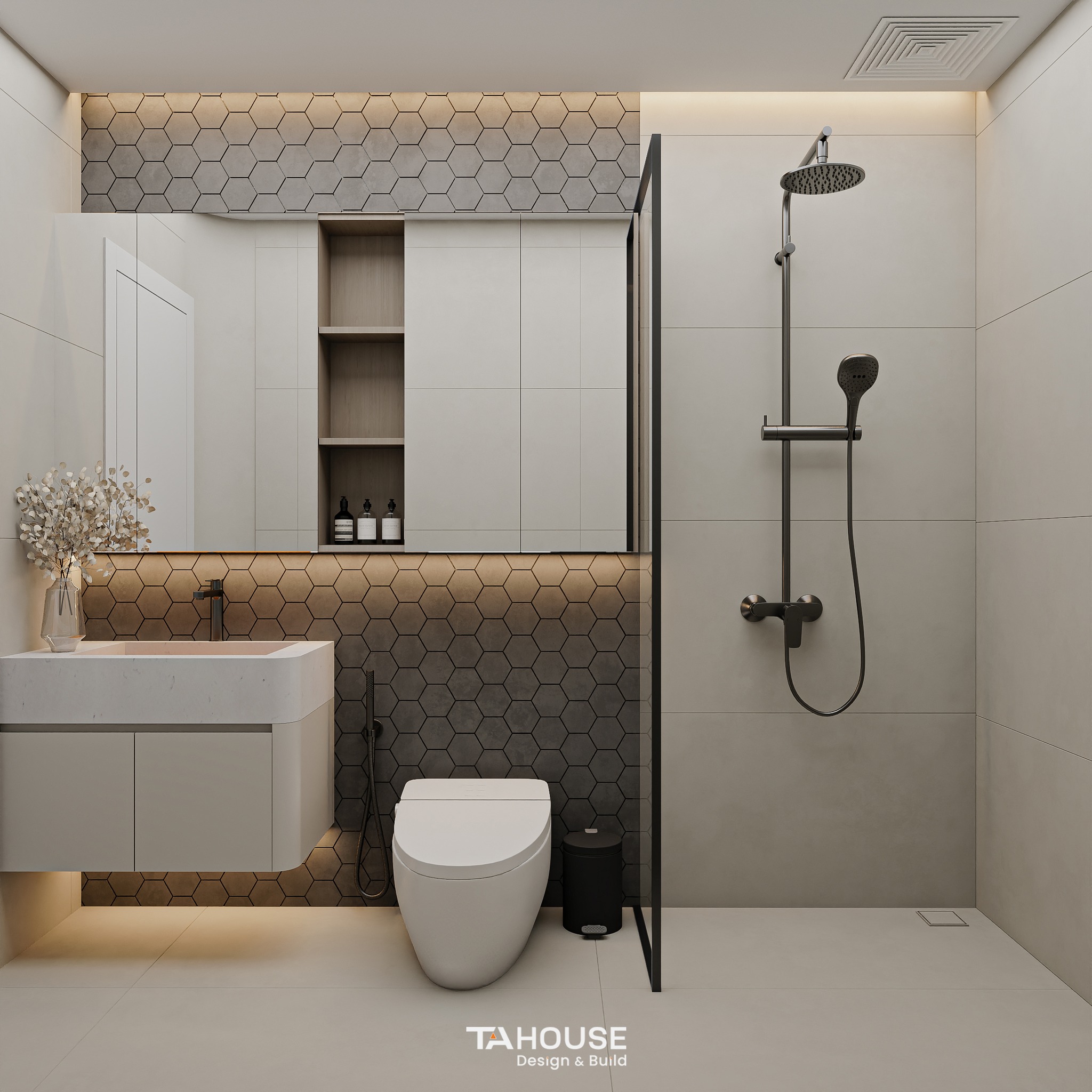 Thiết kế nội thất nhà phố Phú Mỹ Hưng