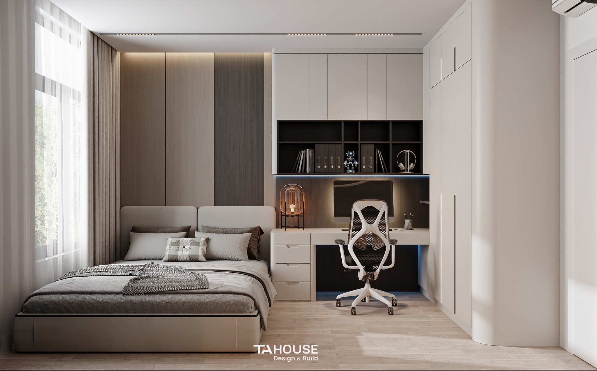 Kiến tạo tổ ấm đẳng cấp: Thiết kế nội thất nhà phố Phú Mỹ Hưng - TA HOUSE