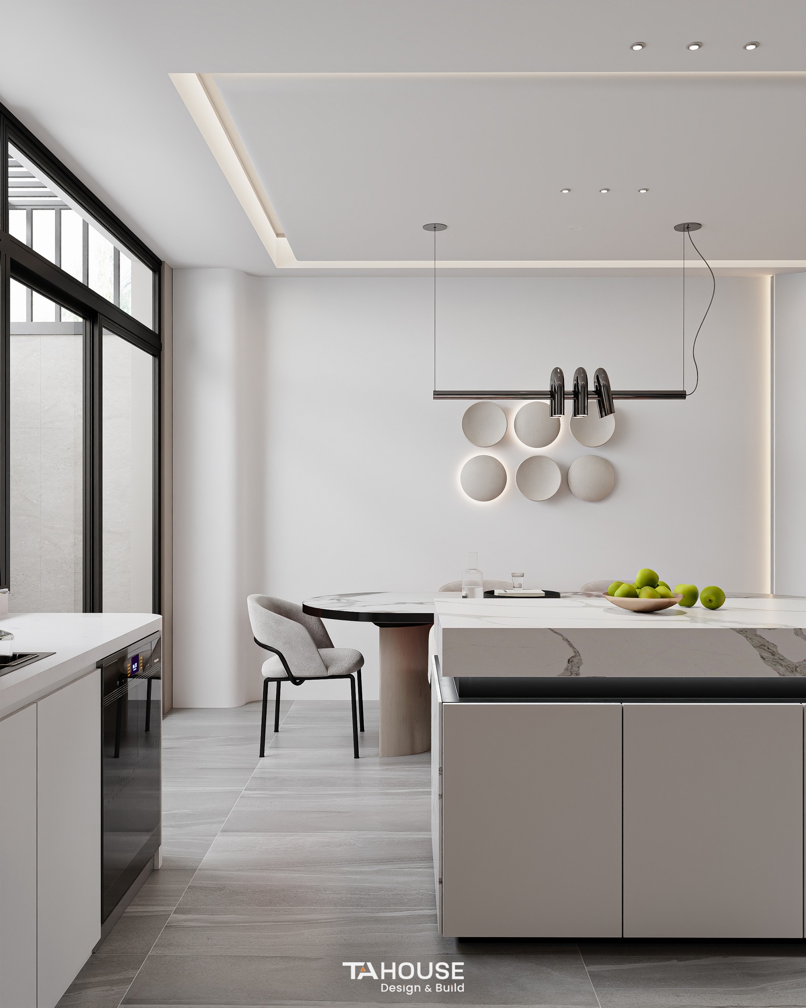 Thiết kế nội thất nhà phố Phú Mỹ Hưng