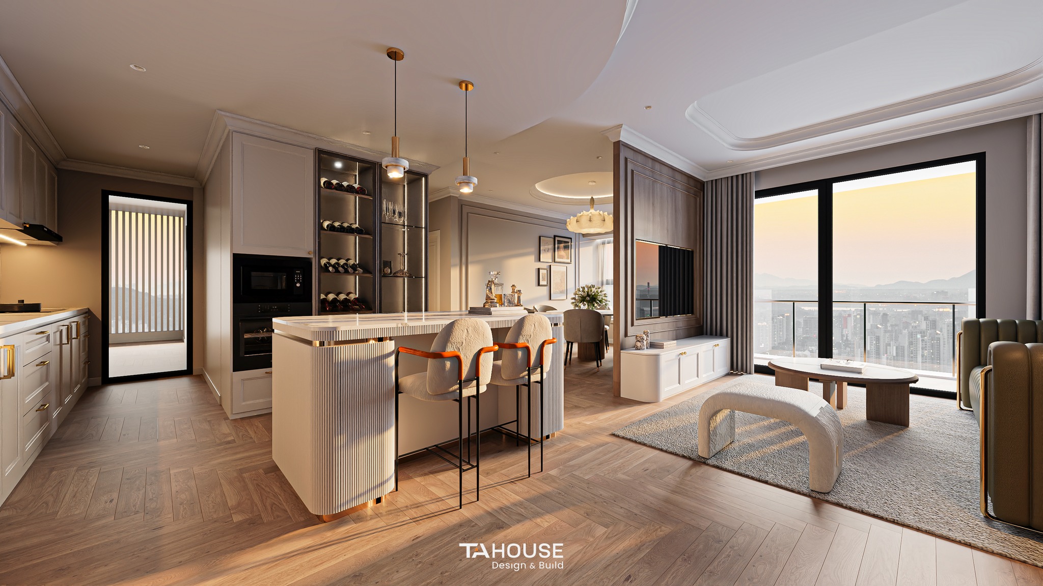 Thiết kế nội thất The Peak Midtown quận 7 - TA HOUSE