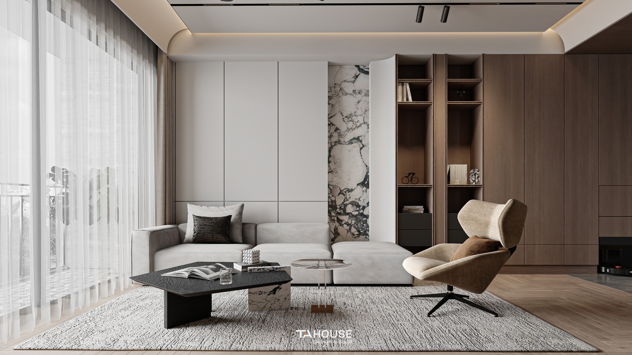 Nâng tầm đẳng cấp sống: Thiết kế & Thi công nội thất căn hộ Celesta Heights - TA HOUSE