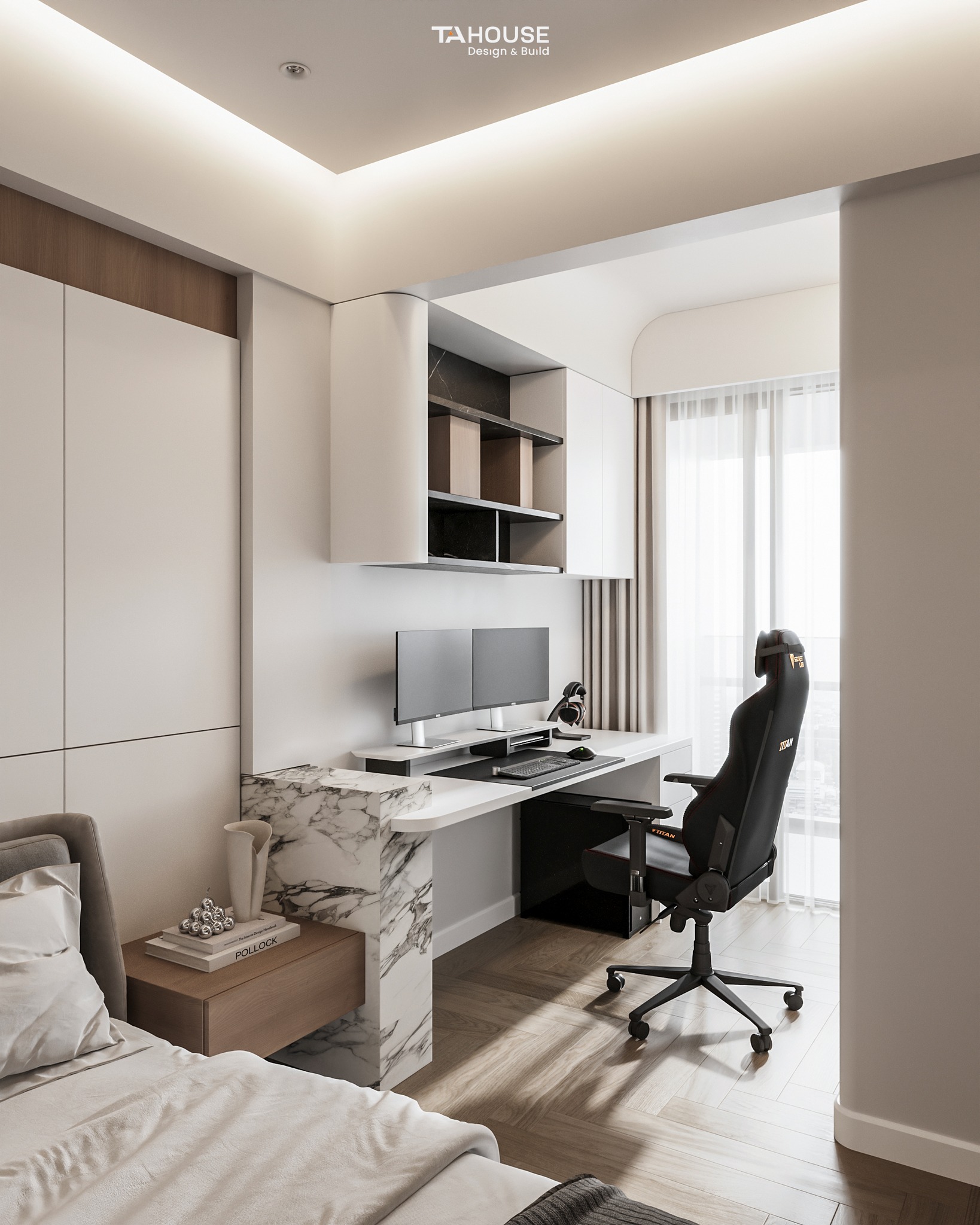 Thiết kế nội thất nhà phố Phú Mỹ Hưng