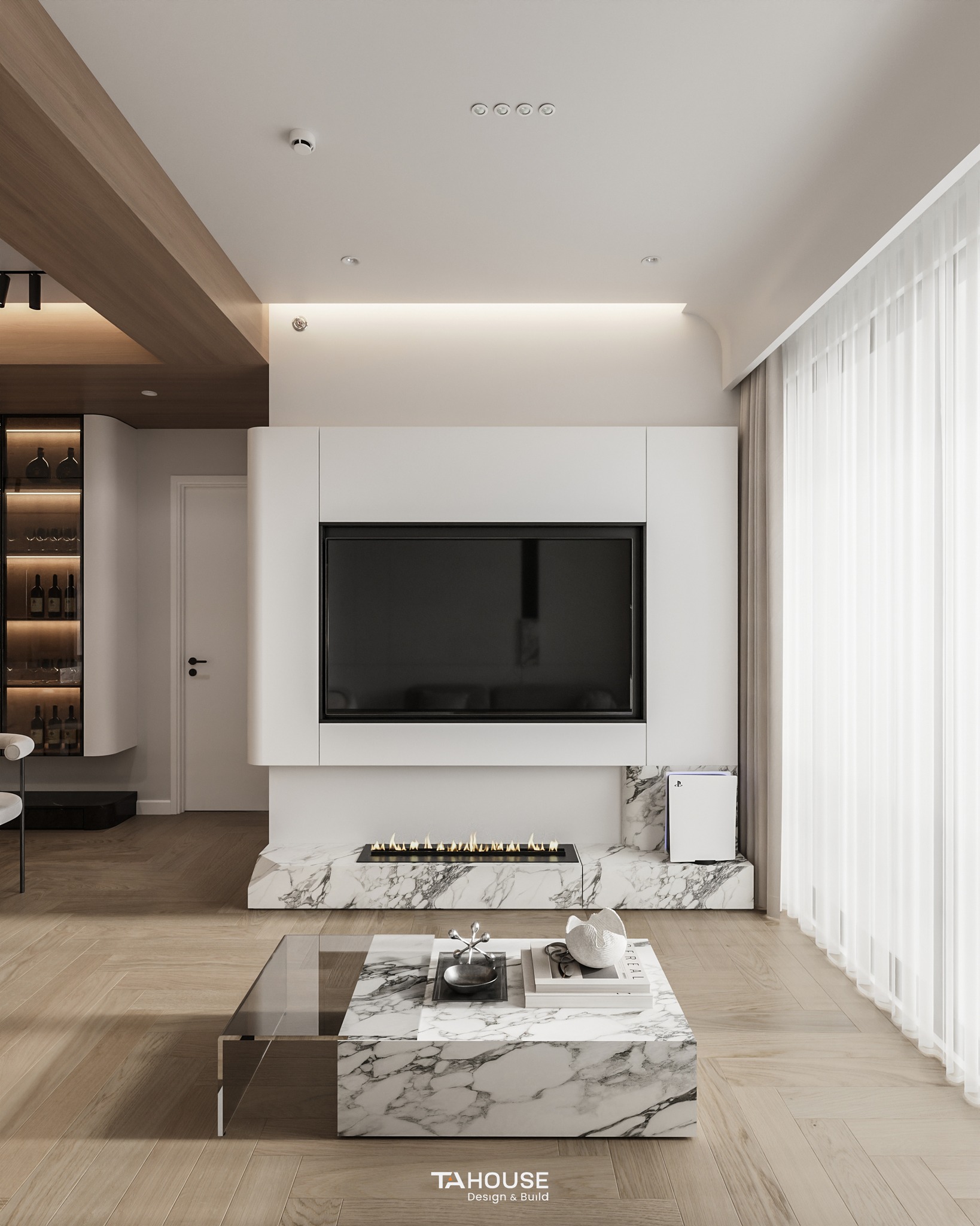 Thiết kế nội thất chung cư quận 2 - Hiện đại tối giản