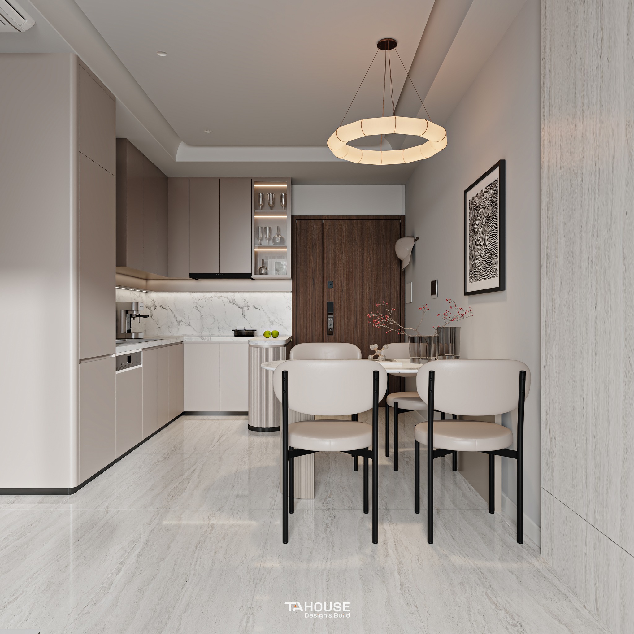 Thiết kế nội thất chung cư quận 2 - Hiện đại tối giản