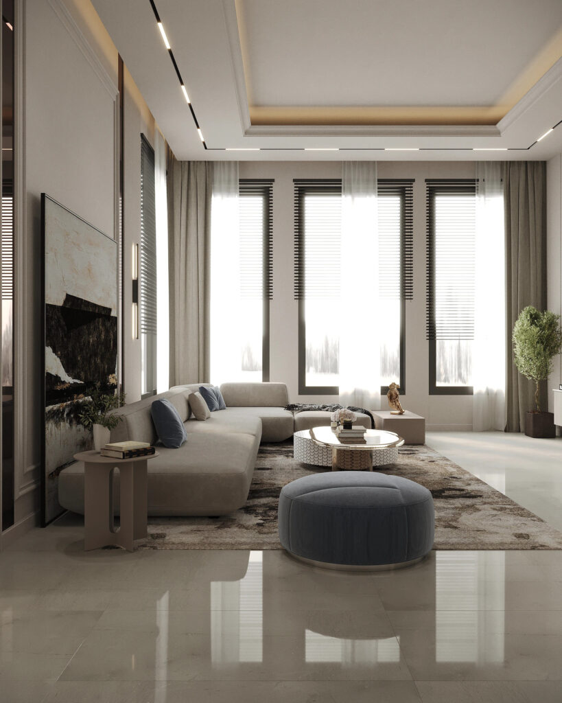 Thiết kế nội thất phòng khách