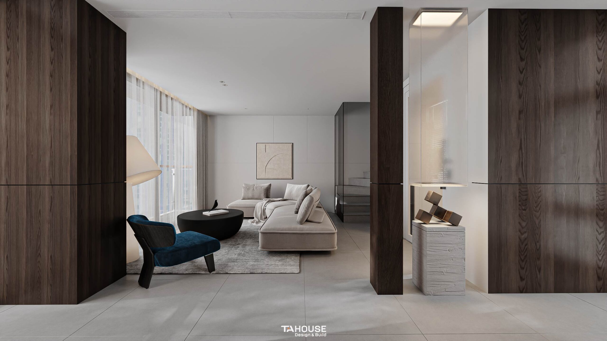 Thiết kế nội thất Nhà phố Quận 2 – Hiện đại & Sang trọng