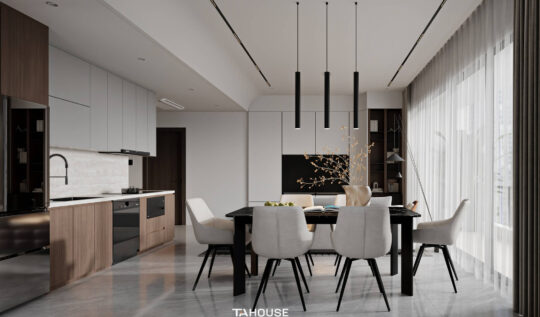 Thiết kế nội thất căn hộ 2 phòng ngủ Essensia Sky