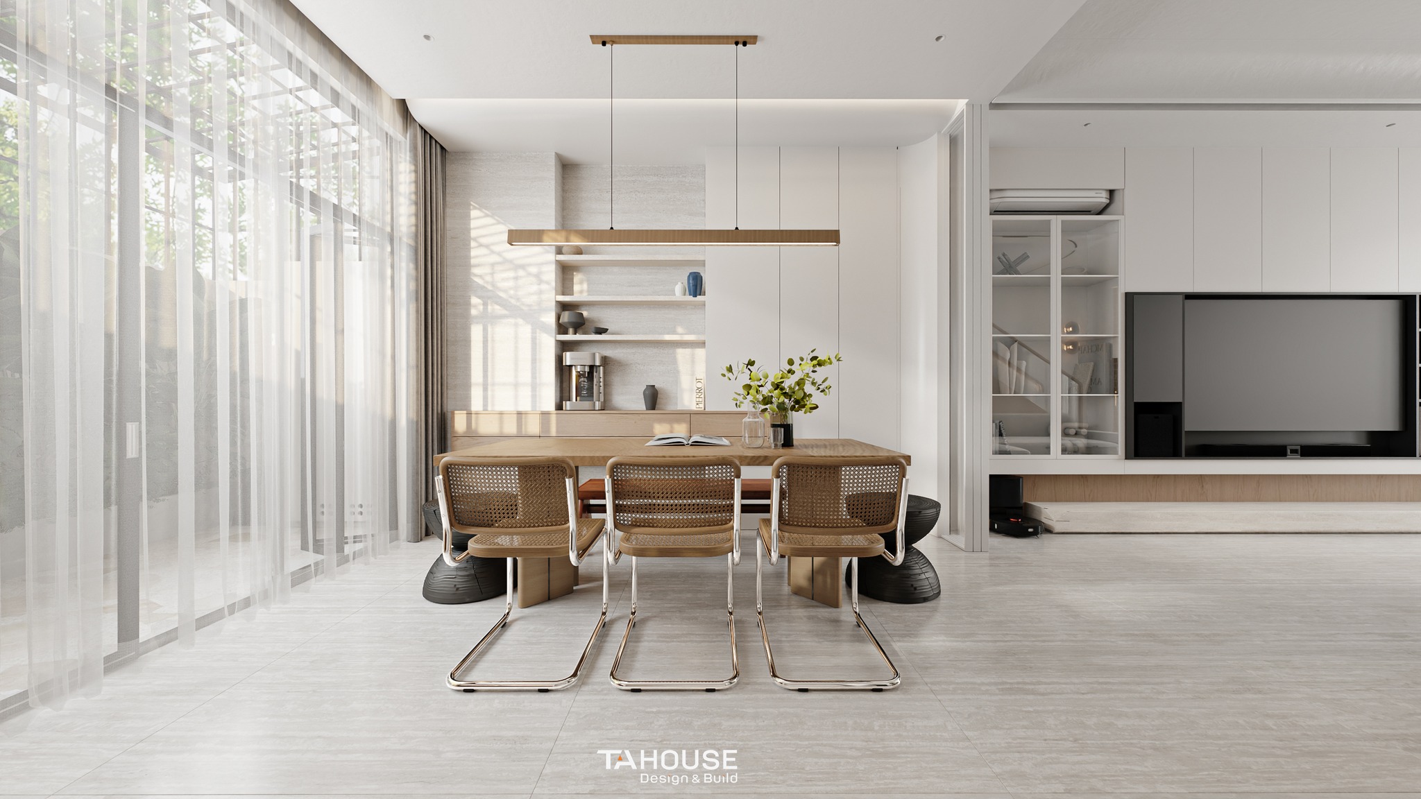 Thiết kế nội thất Nhà Phố Celesta Avenue Nhà Bè