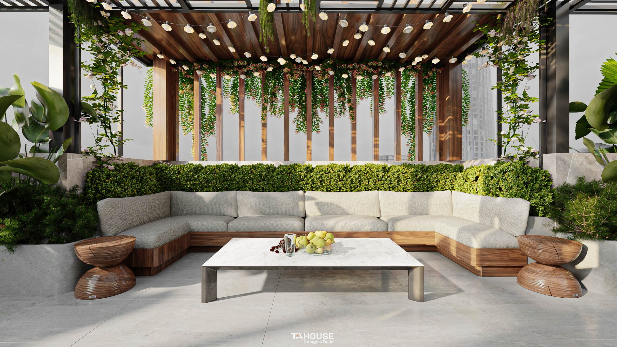 Thiết kế nội thất Duplex Penthouse Phú Mỹ Hưng L’Arcade