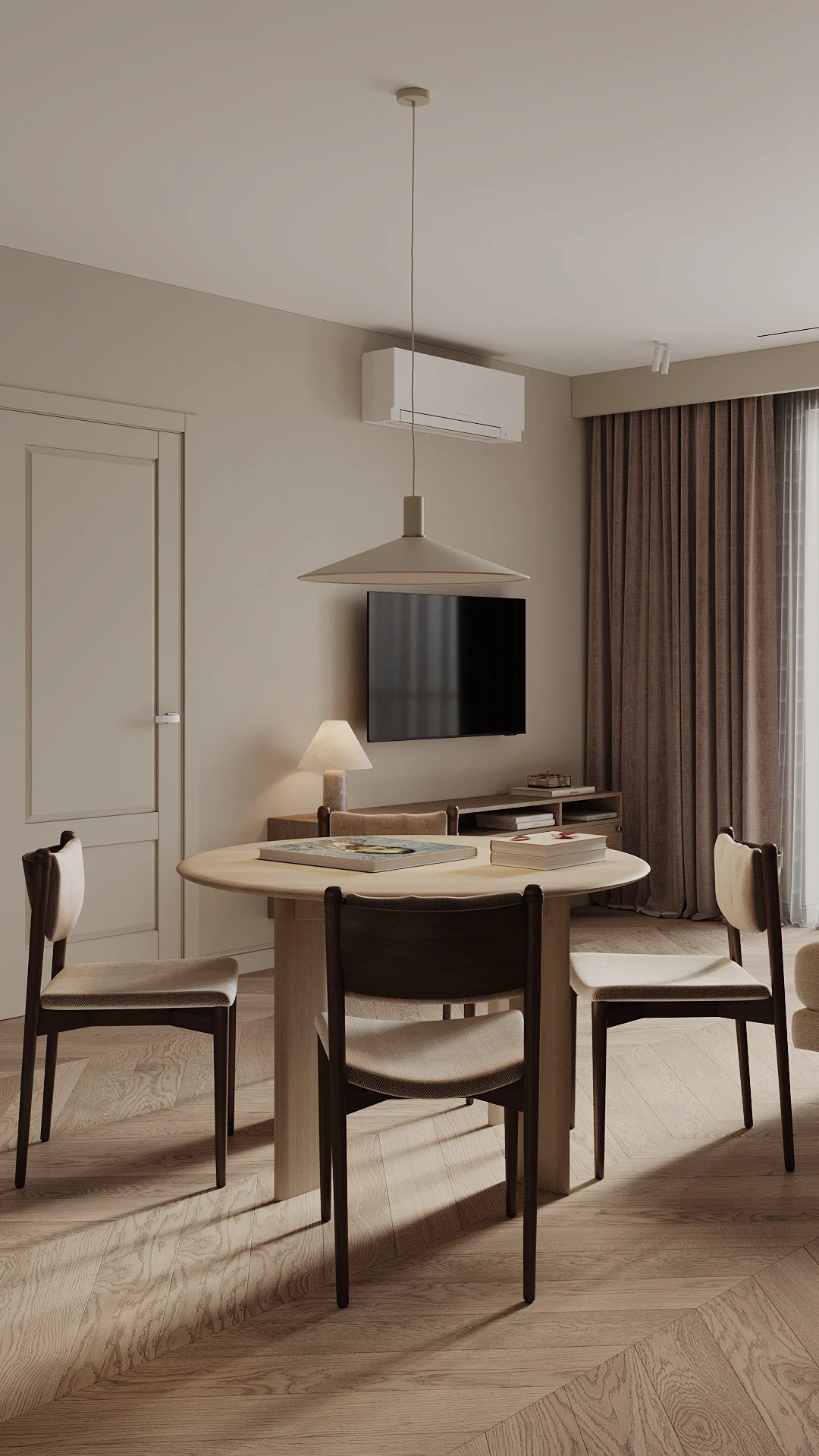 Ý tưởng trang trí phòng khách The Infiniti Riviera Point quận 7