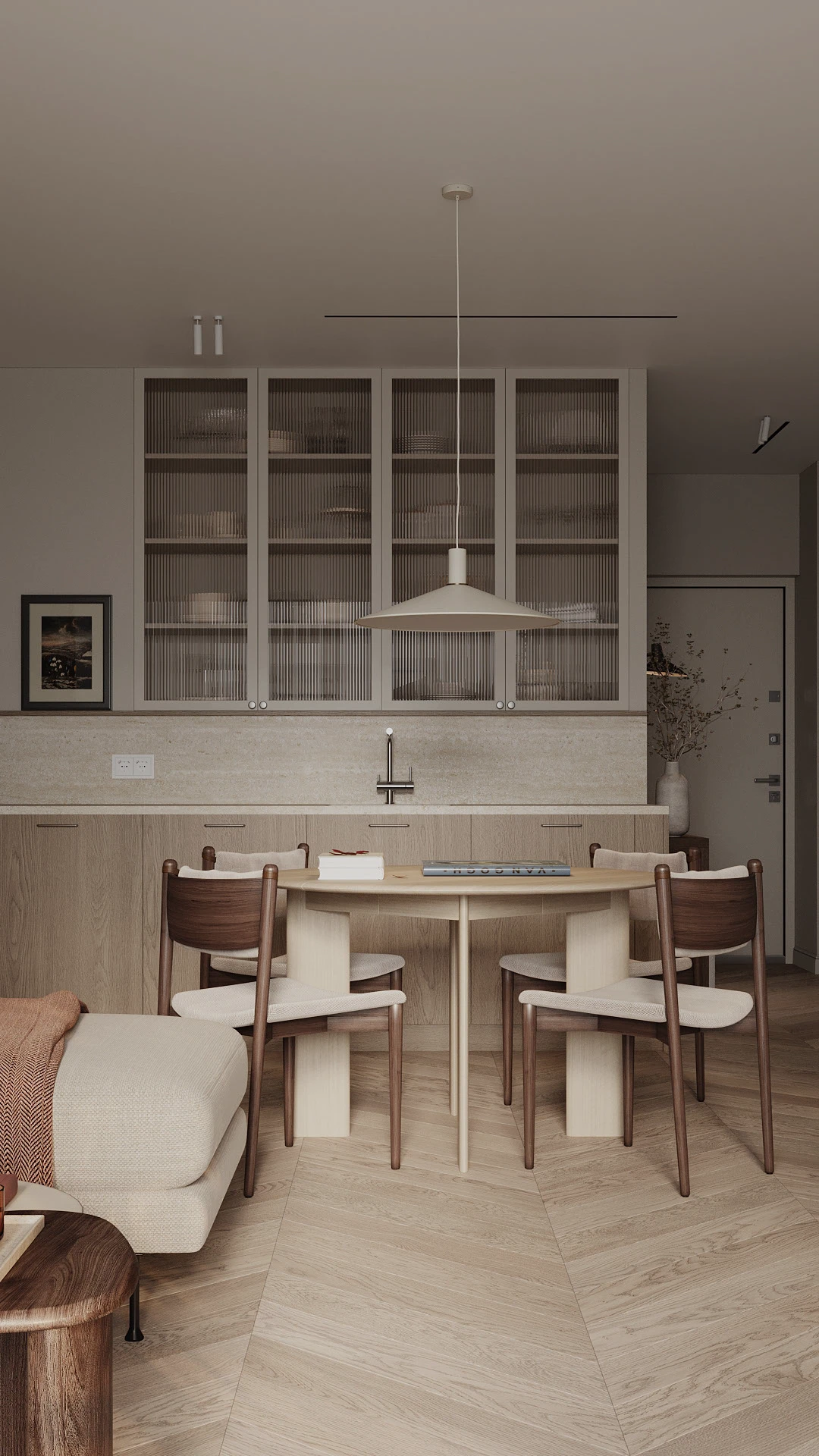 Ý tưởng trang trí phòng khách The Infiniti Riviera Point quận 7
