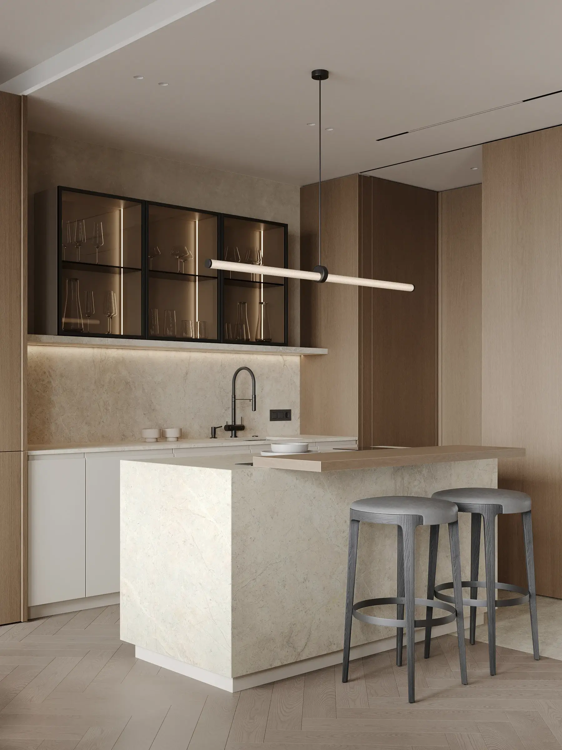 Thiết kế tối giản vượt thời gian - The Infiniti Riviera Point quận 7