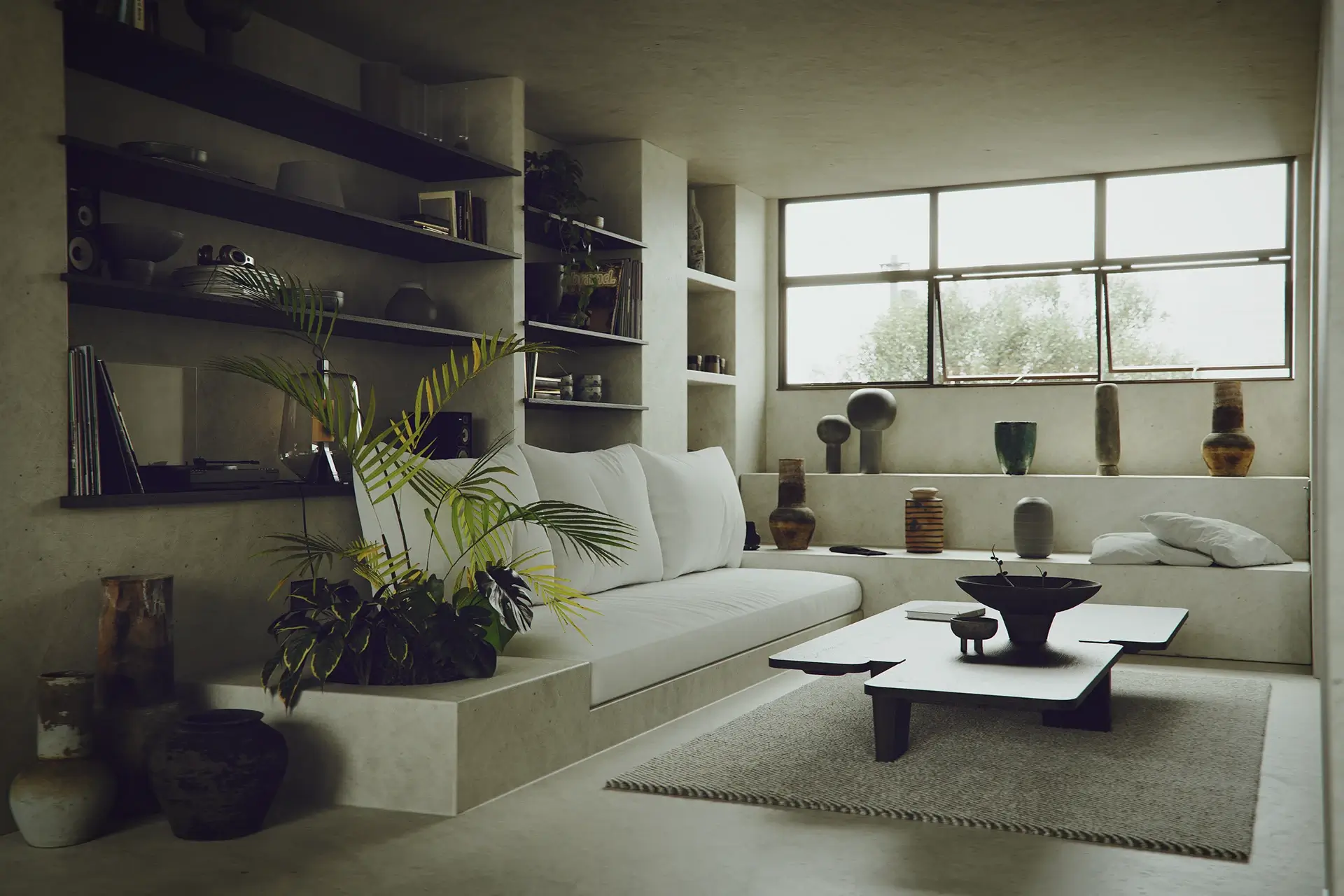 Minimal Brutalist – Thiết kế nội thất tại The Infiniti Riviera Point quận 7