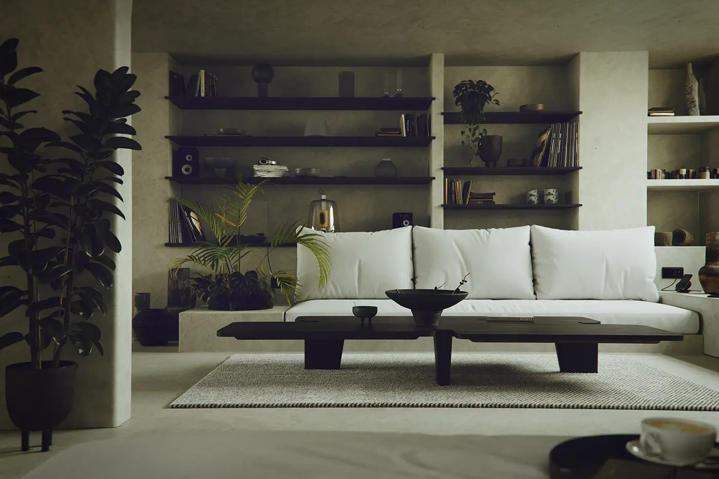 Minimal Brutalist – Thiết kế nội thất tại The Infiniti Riviera Point quận 7