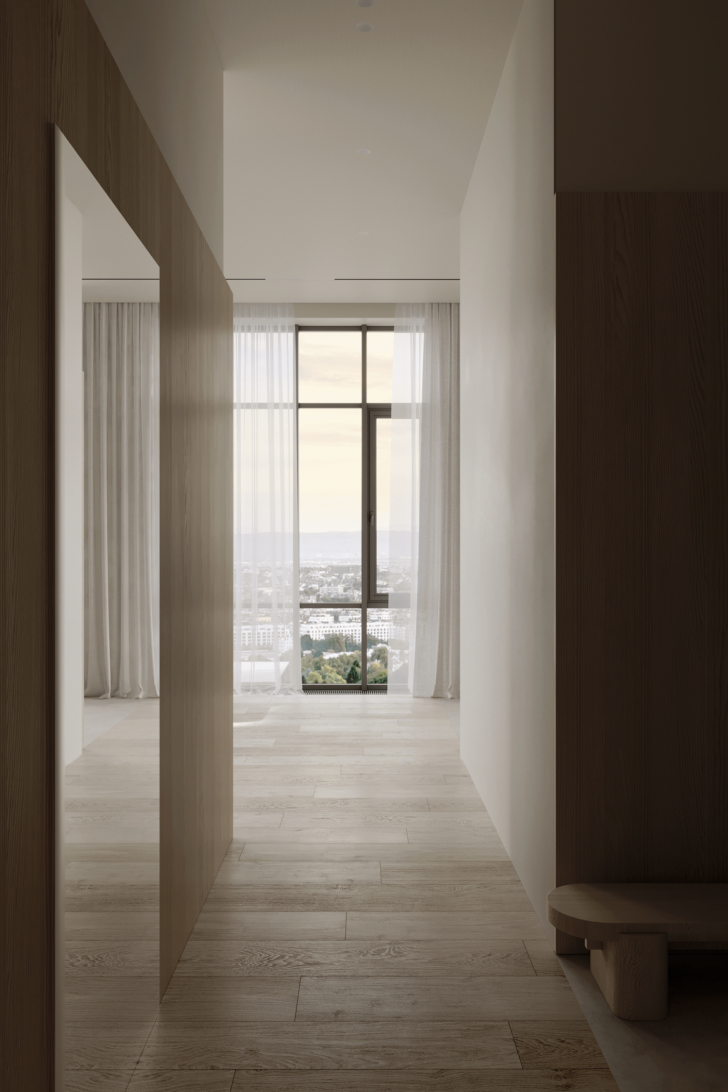 Thiết kế nội thất tối giản - The Infiniti Riviera Point quận 7