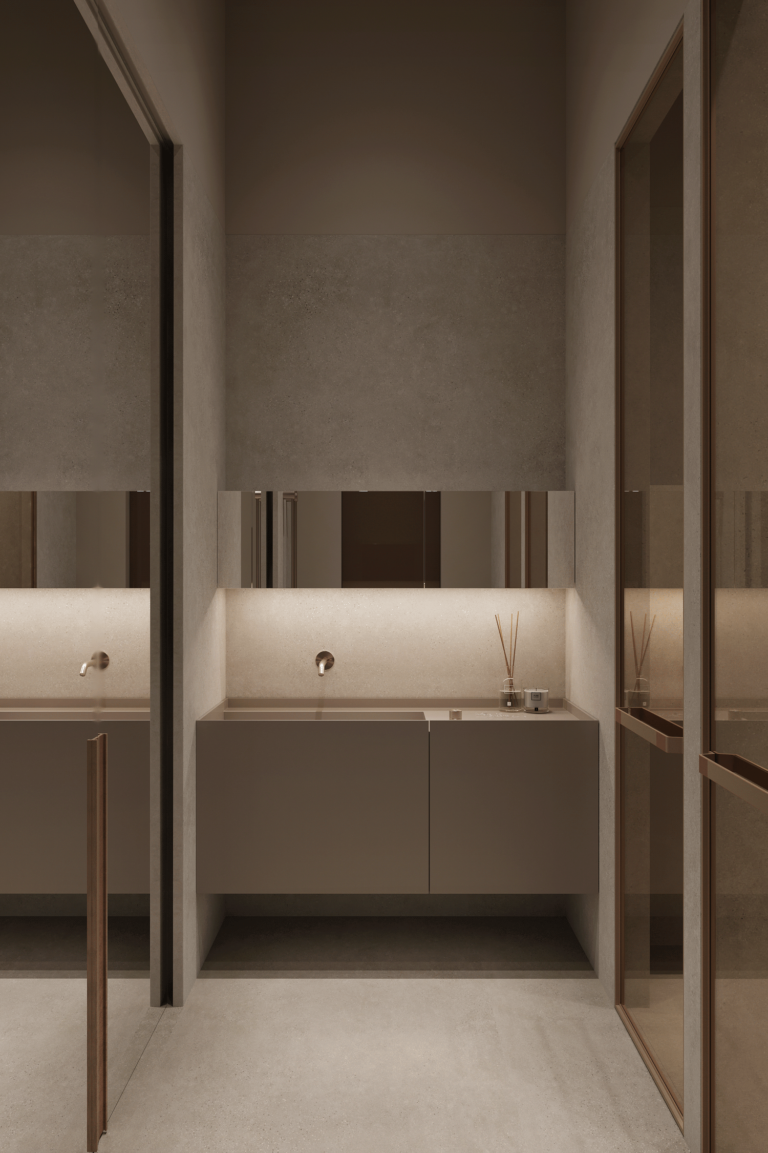 Thiết kế nội thất tối giản - The Infiniti Riviera Point quận 7