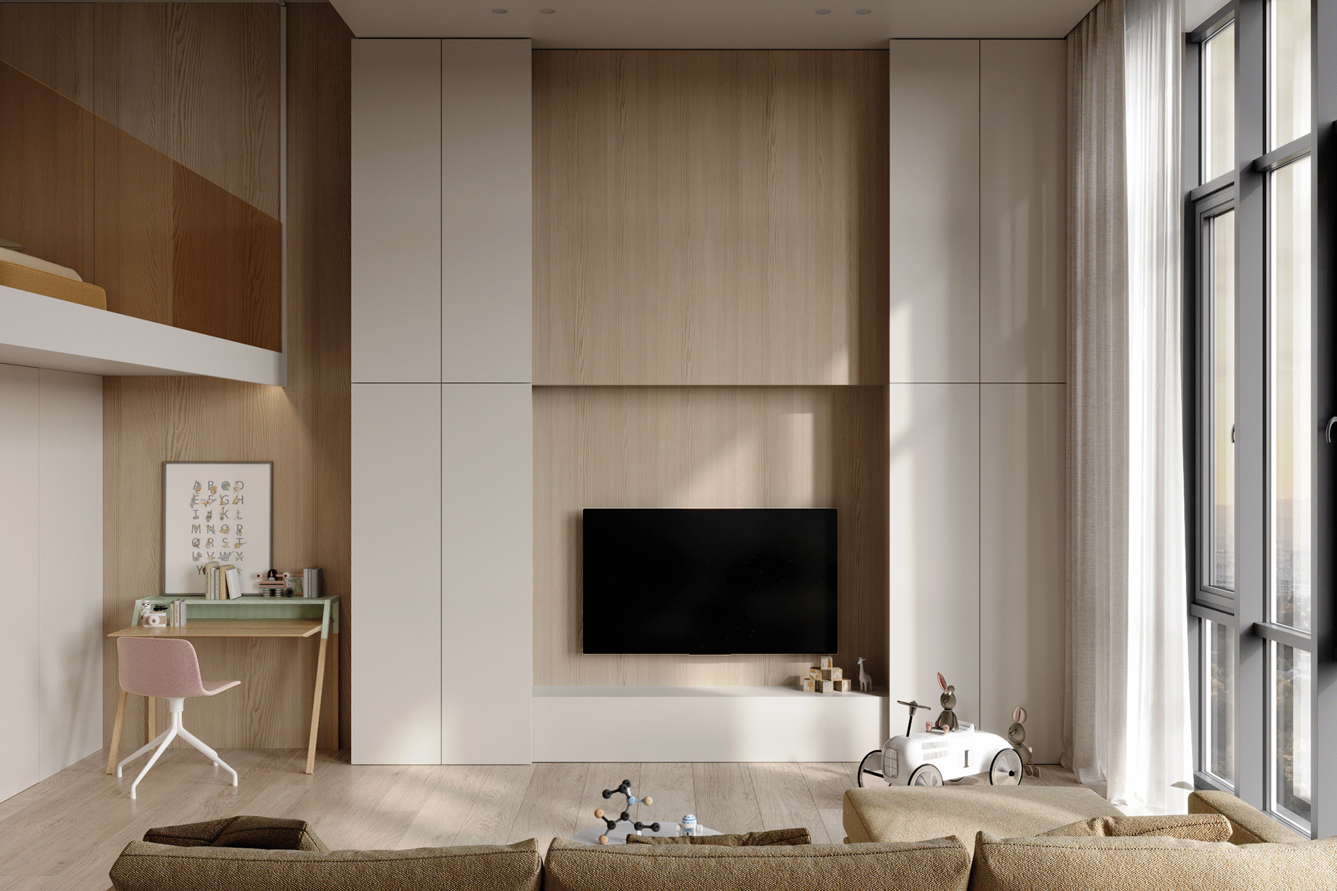 Thiết kế nội thất tối giản - The Infiniti Riviera Point quận 7