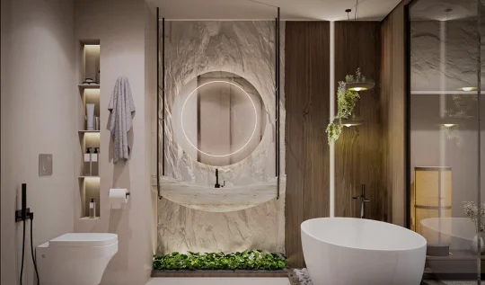 Phòng tắm tối giản tiện nghi | TA HOUSE