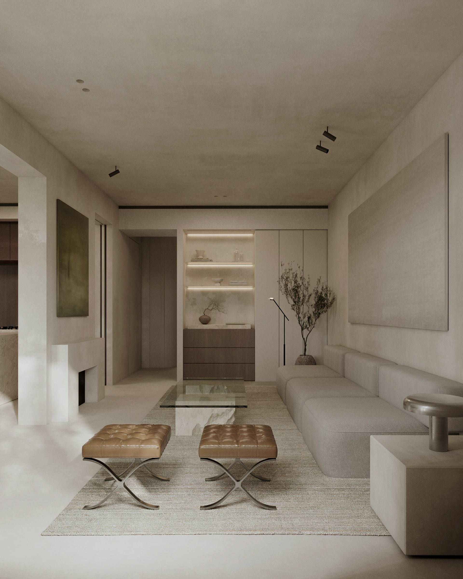 nội thất tối giản 2026