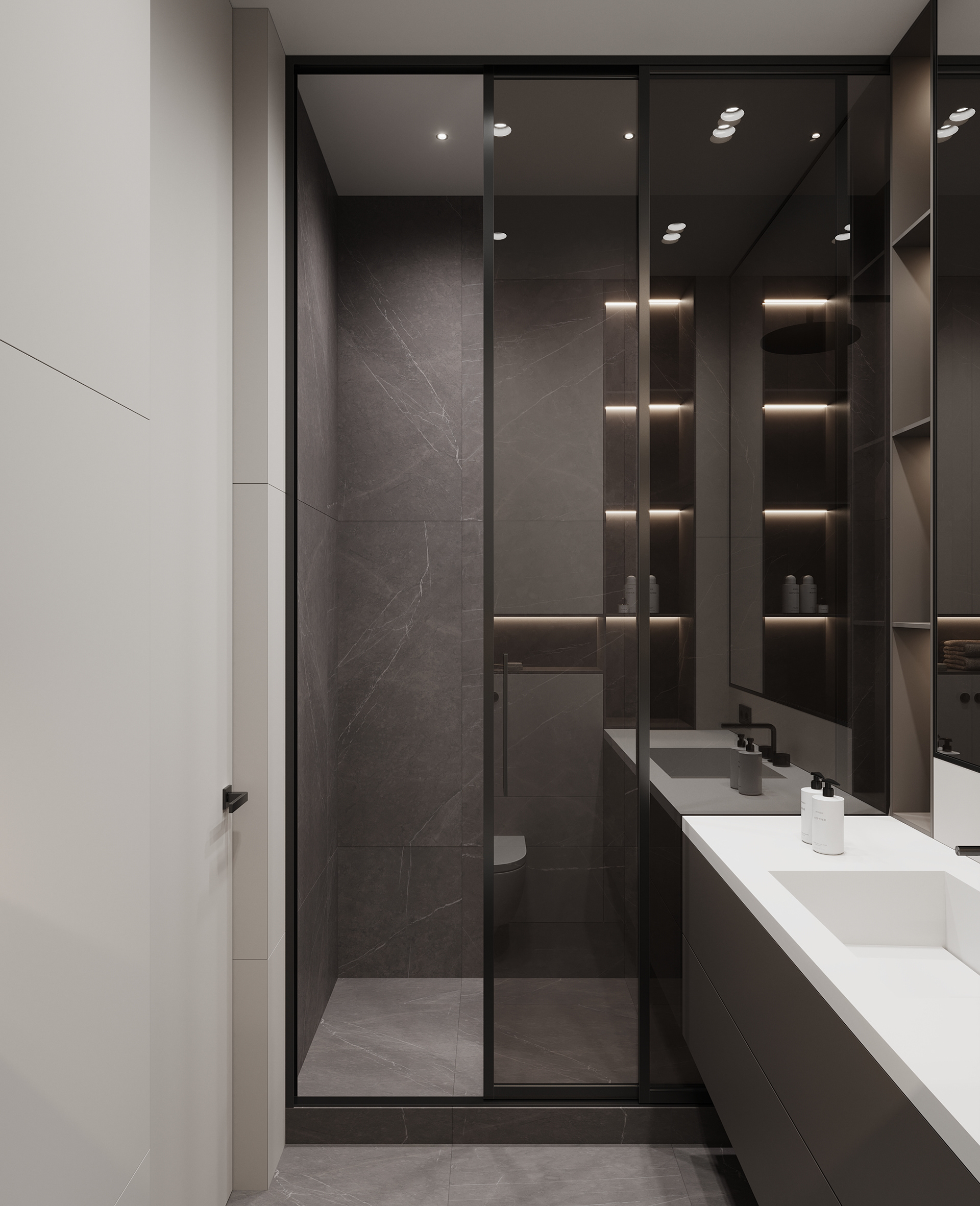 Thiết kế nội thất căn hộ Sunshine City 80m²